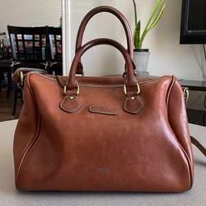 Vintage Cow Leather Ralph Lauren Handbag